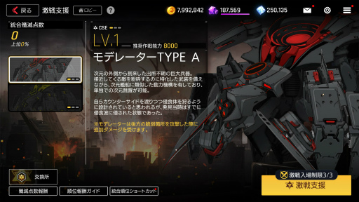 画像ギャラリー No.002のサムネイル画像 / 「COUNTER: SIDE」，新PvEコンテンツ“激戦支援”を実装
