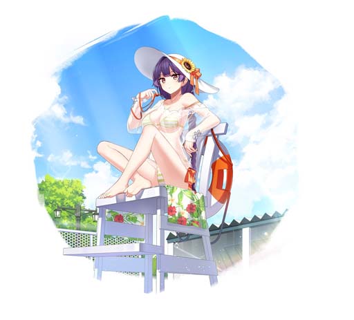 画像ギャラリー No.004のサムネイル画像 / 「COUNTER: SIDE」,夏をイメージしたイベントがスタート。「バカンススキン13種」販売中