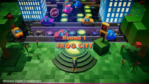 画像ギャラリー No.004のサムネイル画像 / 「Frogger in Toy Town」,リアルゲーム番組とタイアップしたランキングモードを実装