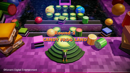 画像ギャラリー No.005のサムネイル画像 / 「Frogger in Toy Town」,リアルゲーム番組とタイアップしたランキングモードを実装
