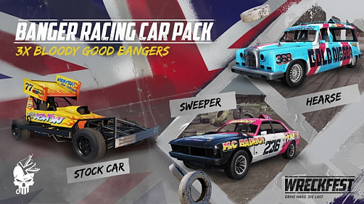 画像ギャラリー No.001のサムネイル画像 / 「Wreckfest（レックフェスト）」，3台の特別なマシンを追加するDLC・Wreckfest Banger Racing Car Packが本日配信開始