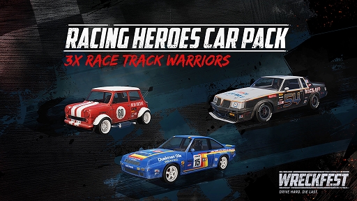 画像ギャラリー No.001のサムネイル画像 / PS4版「Wreckfest」に新DLC“Racing Heroes Car Pack(レーシングヒーローズカーパック)”が配信