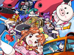 Switch用STG「ゲーム天国 CruisinMix Special」が本日配信。自機キャラとして,ジャレコのキャラたちや東亜プラン「TATSUJIN」の機体が登場