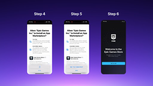 画像ギャラリー No.010のサムネイル画像 / iOS版「Epic Games Store」，導入状況に関するレポートをEpic Gamesが公開。途中離脱の割合は約65％から約25％に低下