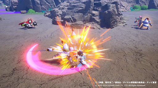 画像ギャラリー No.005のサムネイル画像 / 「インフィニティ ストラッシュ ドラゴンクエスト ダイの大冒険」,ダイ,ポップ,マァム,ヒュンケルの戦闘スタイルやスキルなどを紹介