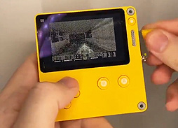 画像ギャラリー No.002のサムネイル画像 / クランク搭載携帯ゲーム機「Playdate」,“書道”ツールから「DOOM」まで,サードパーティ製タイトルの一部がTwitterで公開