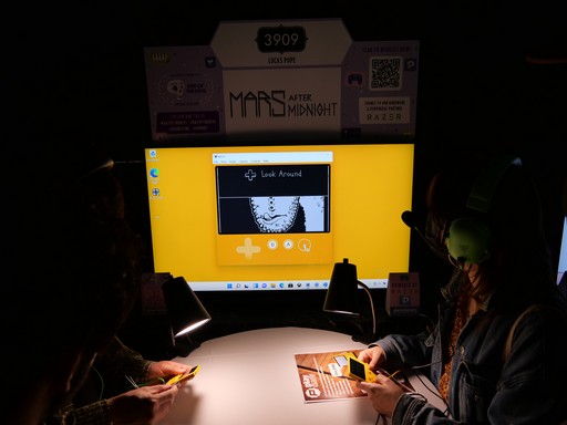 画像ギャラリー No.001のサムネイル画像 / ［GDC 2024］日本在住の奇才ルーカス・ポープ氏のPlaydate専用新作「Mars after Midnight」で感じた，キッチンヘルパーと顧客への敬愛