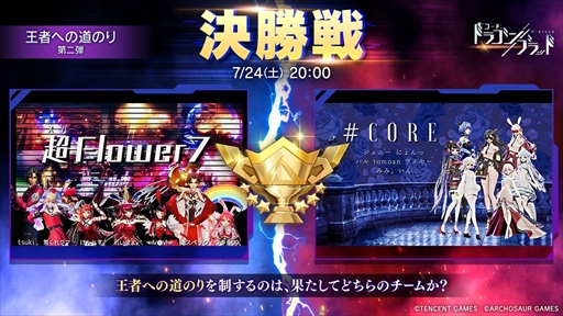 画像ギャラリー No.001のサムネイル画像 / 「コード：ドラゴンブラッド」，トーナメント大会“王者への道のり”の第二弾最終決勝戦が7月24日に開催