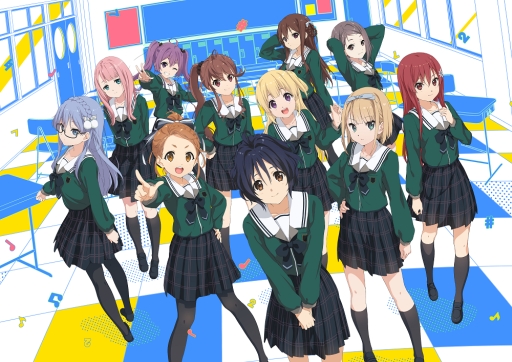 画像ギャラリー No.001のサムネイル画像 / 「22/7 音楽の時間」のキービジュアルと収録予定のカバー楽曲のラインナップが公開