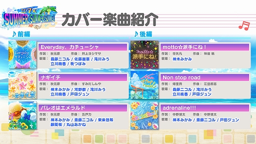 画像ギャラリー No.005のサムネイル画像 / 「22/7 音楽の時間」，初の水着イベント・22/7×SUMMER×SUMMER×SUMMER！が開催決定