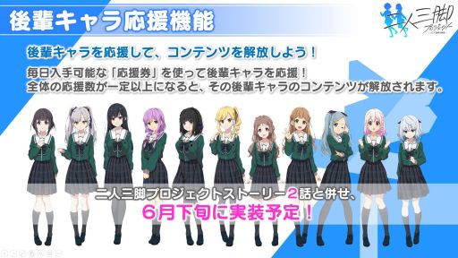 画像ギャラリー No.011のサムネイル画像 / 「22/7 音楽の時間」,新プロジェクト“二人三脚プロジェクト”の組合わせを発表