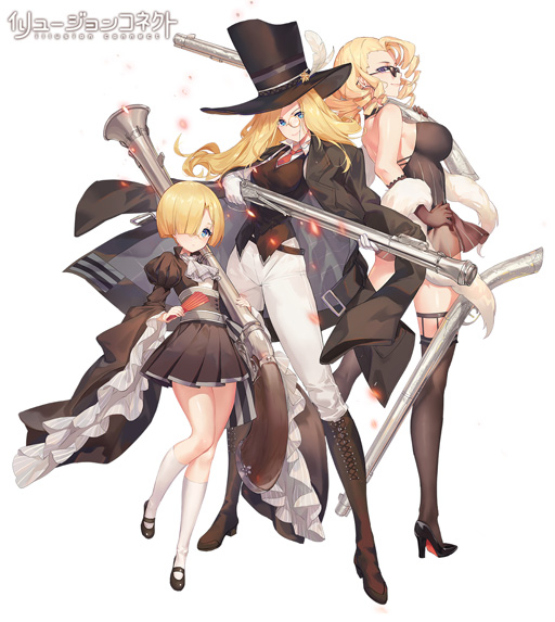 画像ギャラリー No.002のサムネイル画像 / 「イリュージョンコネクト」,イベント「新年マーケット」を開催。二フェル・マリルなど3人のSSRキャラが登場