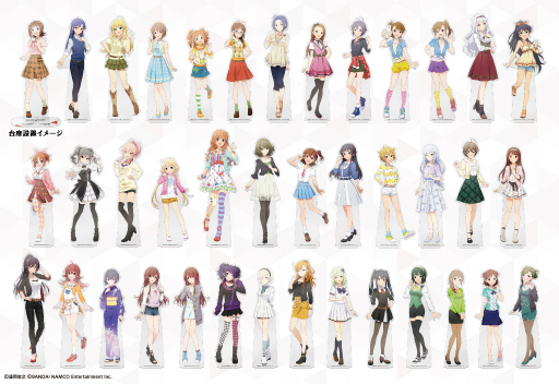 画像ギャラリー No.002のサムネイル画像 / 「アイドルマスター スターリットシーズン」の“超デカアクリルスタンド”が予約受付開始