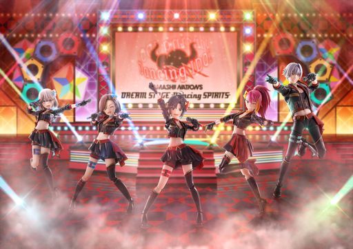 画像ギャラリー No.001のサムネイル画像 / 「アイドルマスター」シリーズから“Dancing IDOL”をテーマに選抜された5人がフィギュア化。10月から順次発売，予約受け付け開始