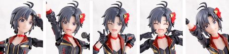 画像ギャラリー No.002のサムネイル画像 / 「アイドルマスター」シリーズから“Dancing IDOL”をテーマに選抜された5人がフィギュア化。10月から順次発売，予約受け付け開始
