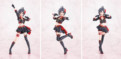 画像ギャラリー No.006のサムネイル画像 / 「アイドルマスター」シリーズから“Dancing IDOL”をテーマに選抜された5人がフィギュア化。10月から順次発売，予約受け付け開始