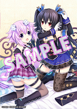 画像ギャラリー No.002のサムネイル画像 / 「ブイブイブイテューヌ」，店舗限定の描きおろしイラストが公開。VTuberのサイン色紙が当たるキャンペーンも開始