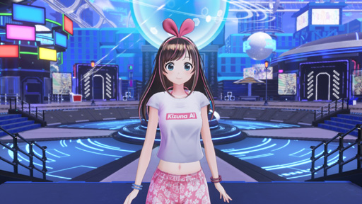 画像ギャラリー No.010のサムネイル画像 / 「ブイブイブイテューヌ」,プレイアブル&主演ストーリーが楽しめるVTuber"キズナアイ"のDLCが配信