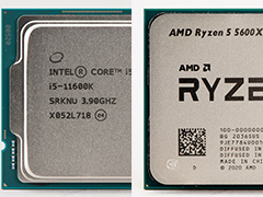 6コアCPU対決レビュー「Core i5-11600K」対「Ryzen 5 5600X」。ゲームに向いた6コアCPUはどっちだ？