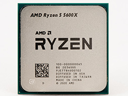 画像ギャラリー No.004のサムネイル画像 / 6コアCPU対決レビュー「Core i5-11600K」対「Ryzen 5 5600X」。ゲームに向いた6コアCPUはどっちだ?