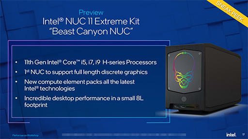 画像ギャラリー No.006のサムネイル画像 / Intel,4コア版第11世代Coreプロセッサの高クロック版「Core i7-1195G7」など2製品を発表