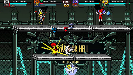 画像ギャラリー No.007のサムネイル画像 / アークシステムワークスのキャラクターが大集結。2Dアクションゲーム「コードシフター」が1月30日に発売