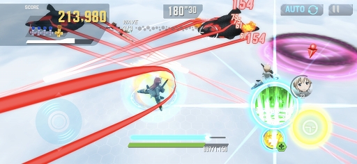 画像ギャラリー No.022のサムネイル画像 / 【PR】「ワールドウィッチーズ UNITED FRONT」は初めての人でも，コアなファンでもニヤリとできるシューティングACT。11月5日からは服部静夏が参戦！