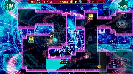 画像ギャラリー No.009のサムネイル画像 / Switch用ソフト「大乱盗!ジュエルウォーズ」が1月23日に配信開始。フィールド上のジュエルを集めて脱出するバトルアクションゲーム