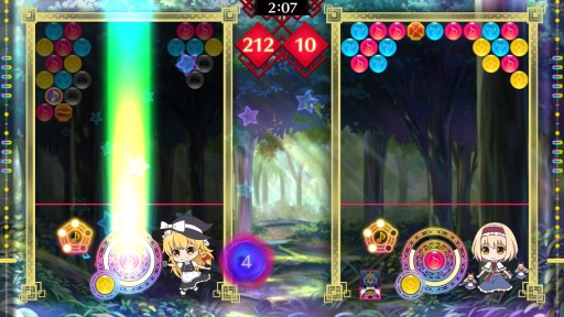 画像ギャラリー No.010のサムネイル画像 / 冬の“東方”アレンジ祭り。Switch向けアクションパズル「東方スペルバブル」先行インプレッションを掲載