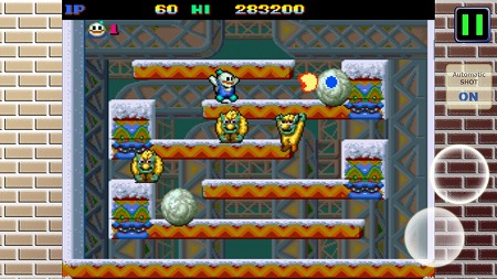 画像ギャラリー No.002のサムネイル画像 / アーケードゲーム「スノーブラザーズ」のスマホ版が配信に