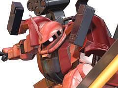 PS4版「機動戦士ガンダム EXTREME VS. マキシブーストON」，AC版未参戦の機体3機が追加。1機目として「ザクアメイジング」が参戦決定