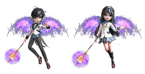 画像ギャラリー No.005のサムネイル画像 / 「あやかしっくレコード」,“祝!入学イベント”に新衣装「キラ・メカ忍者服」が登場