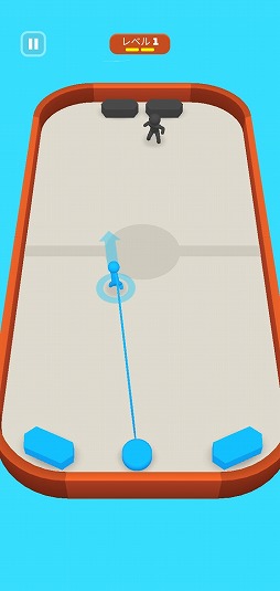 画像ギャラリー No.002のサムネイル画像 / 円盤を投げ合うアクションゲーム「Battle Disc」を紹介する「(ほぼ)日刊スマホゲーム通信」第2209回