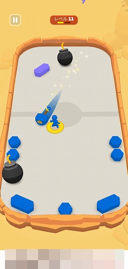 画像ギャラリー No.006のサムネイル画像 / 円盤を投げ合うアクションゲーム「Battle Disc」を紹介する「(ほぼ)日刊スマホゲーム通信」第2209回