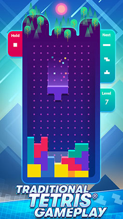 画像ギャラリー No.002のサムネイル画像 / 定番のパズルゲーム「Tetris」がスマホ向けに配信開始。将来的には新たなゲームモードなども追加予定