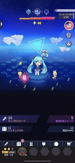 画像ギャラリー No.019のサムネイル画像 / 初音ミクのライブを簡単操作で盛り上げる“タップ＆LIVE”ゲーム「初音ミク -TAP WONDER-」を先行プレイ