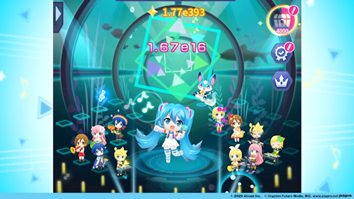 画像ギャラリー No.003のサムネイル画像 / 「初音ミク -TAP WONDER-」，事前登録件数が50万件を突破