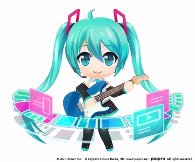 画像ギャラリー No.003のサムネイル画像 / タップ&LIVEゲーム「初音ミク -TAP WONDER-」の配信が本日スタート。期間限定コスチューム「V4Xセット」をプレゼント中