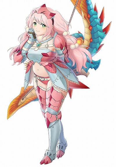 画像ギャラリー No.004のサムネイル画像 / 「モンハンライダーズ」に新ライダー“クルーエ[蒼雷弓]（CV：新田ひより）”が登場