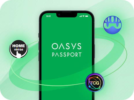画像ギャラリー No.003のサムネイル画像 / 初心者向けウォレット「Oasys Passport」，α版の配信を開始。ゲーム特化型ブロックチェーン「Oasys」専用の暗号資産管理アプリ
