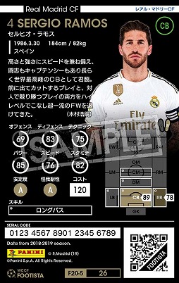 画像ギャラリー No.008のサムネイル画像 / 「WCCF FOOTISTA 2020」第5弾が稼働開始。選手カードのラインナップが更新