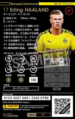 画像ギャラリー No.012のサムネイル画像 / 「WCCF FOOTISTA 2020」第5弾が稼働開始。選手カードのラインナップが更新