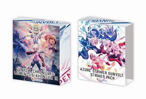 画像ギャラリー No.003のサムネイル画像 / PS4版「蒼き雷霆 ガンヴォルト ストライカーパック」,予約特典BOXの最終仕様が公開