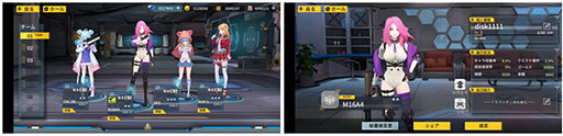 画像ギャラリー No.002のサムネイル画像 / 銃器を擬人化した美少女キャラクターが多数登場。スマホ向けTPS「プロジェクト・シルバーウイング」の配信が開始に