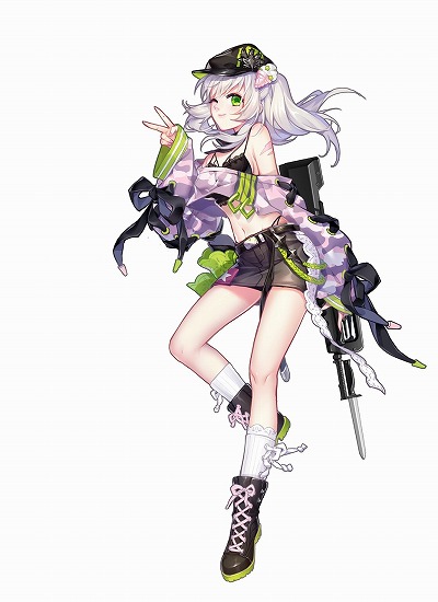 画像ギャラリー No.005のサムネイル画像 / 「プロジェクト・シルバーウイング」に“Famas”や“Galil Ace”など11体の新キャラクターが登場