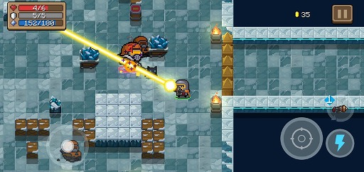 画像ギャラリー No.005のサムネイル画像 / 銃と剣を駆使するローグライクアクション「Soul Knight」を紹介する「（ほぼ）日刊スマホゲーム通信」第2221回