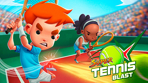 画像ギャラリー No.001のサムネイル画像 / Switch DL専用ソフト「Super Tennis Blast」が本日配信開始。多彩なモードが楽しめるテニスゲーム