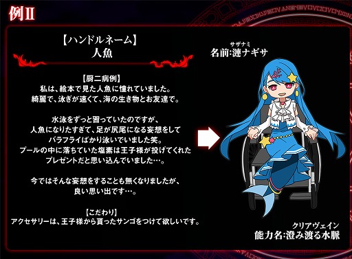 画像ギャラリー No.005のサムネイル画像 / 「厨二病 鎮魂歌」で参加型企画「アナタの【厨二病】ゲームに登場させませんか？」の募集を開始