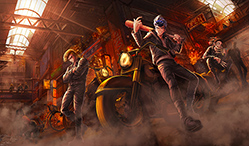 画像ギャラリー No.084のサムネイル画像 / 「TRIBE NINE」はスマホ向けゲームアプリとしてリリースへ。登場キャラクターや世界観，アニメ情報も明らかにされた生放送をレポート