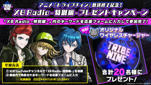 画像ギャラリー No.002のサムネイル画像 / 「トライブナイン」，「アニメ放送終了記念！XB Radio -特別編-」を3月28日に公式YouTubeチャンネルで公開